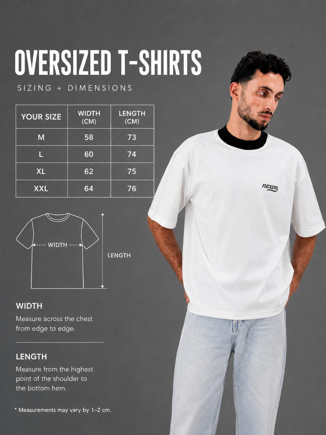 NEXON ESSENTIAL OVERSIZED TEE