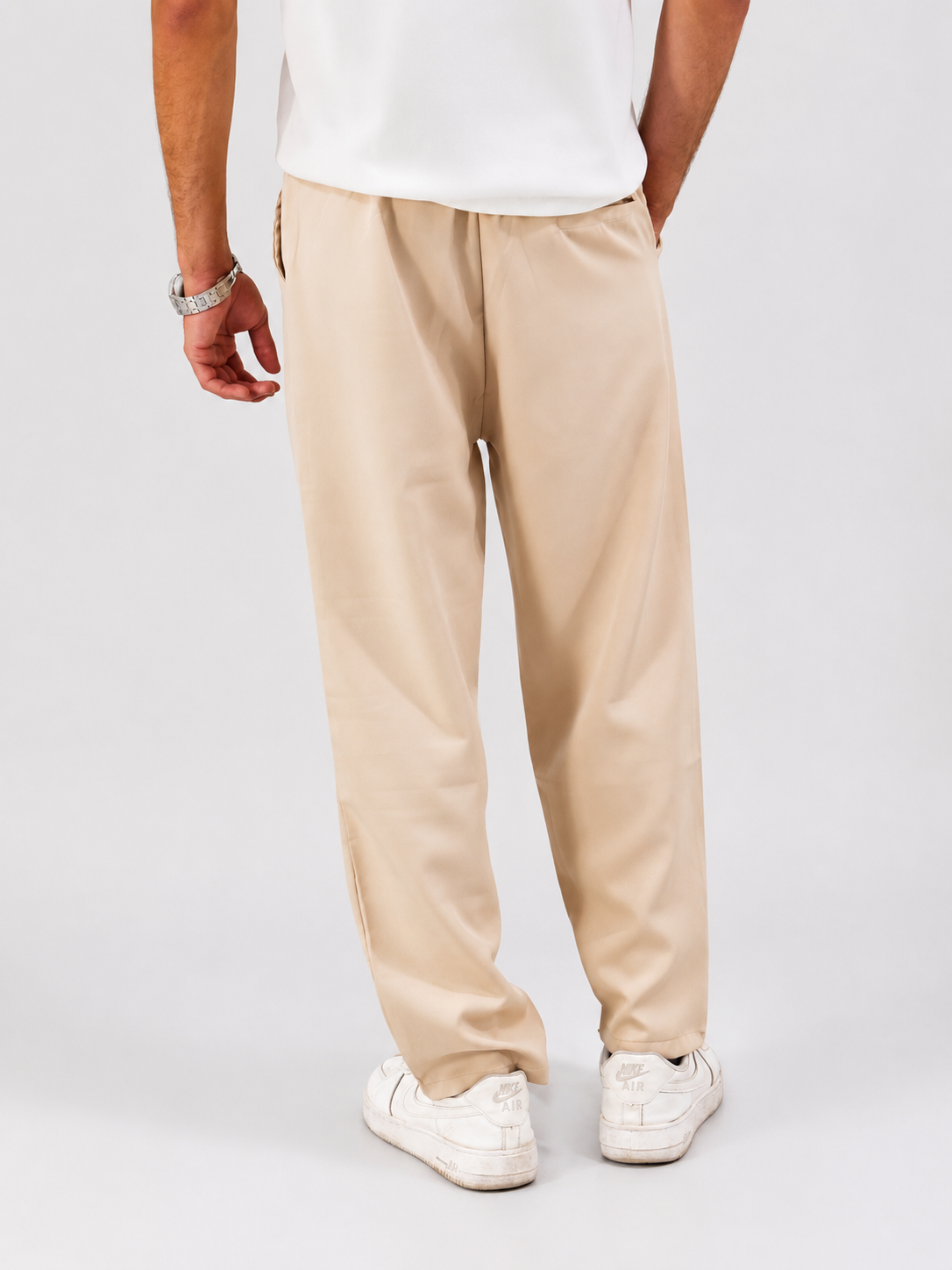 PLEATED WIDE_LEG TROUSERS