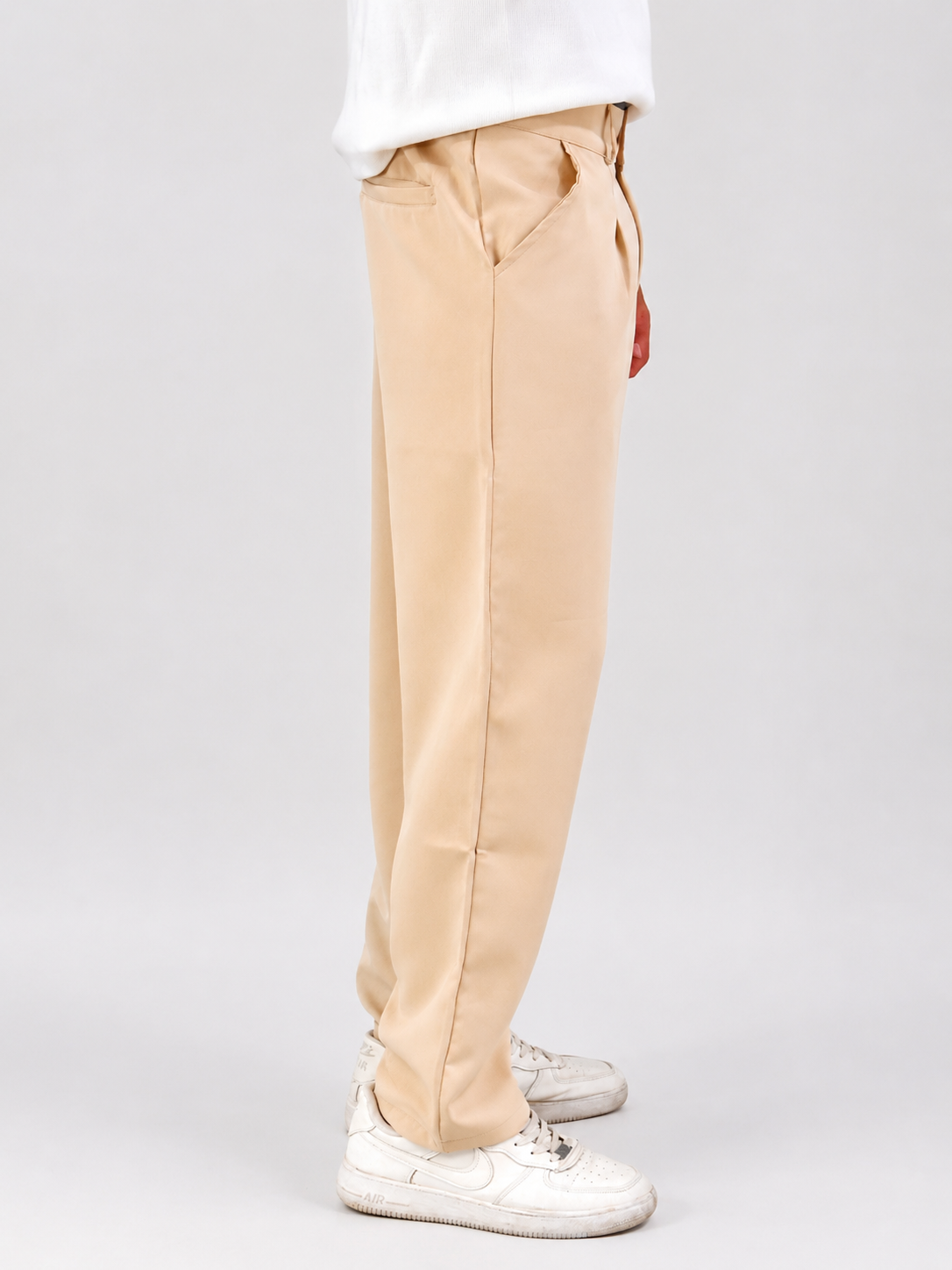 PLEATED WIDE_LEG TROUSERS