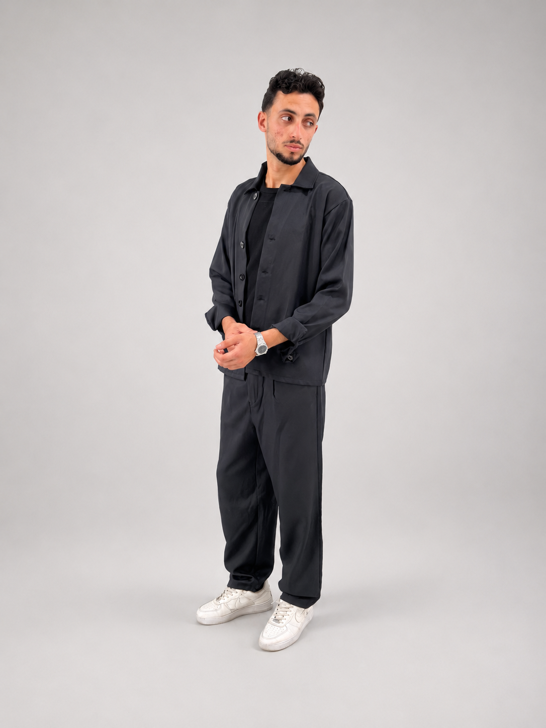 Linen Black Set