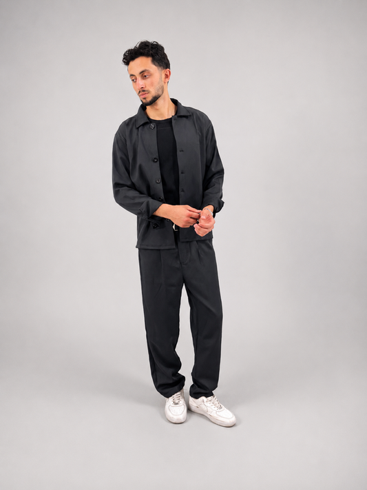 Linen Black Set