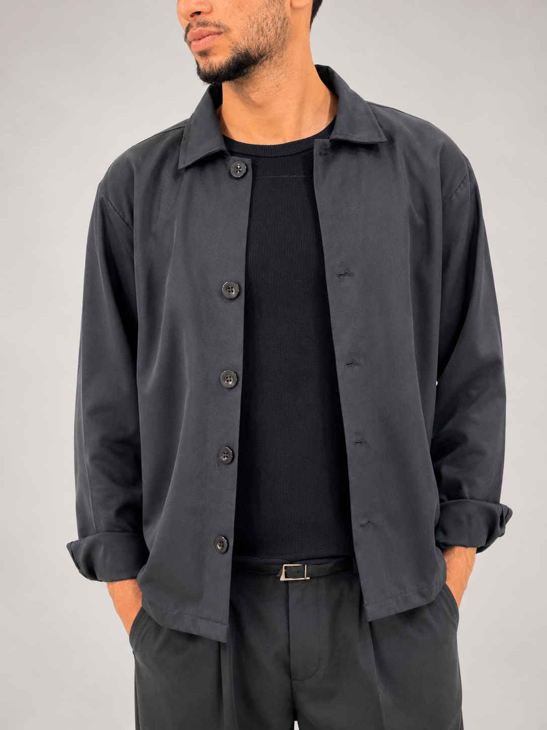 Linen Black Set