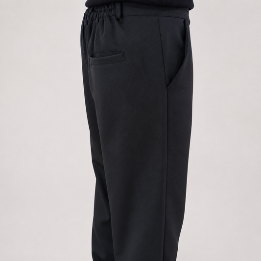 PLEATED WIDE_LEG TROUSERS