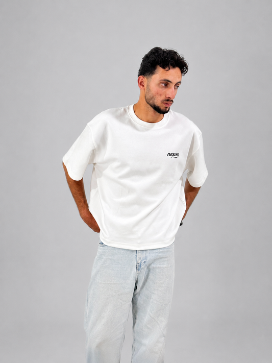 Nexon Essential Boxy Tee - white