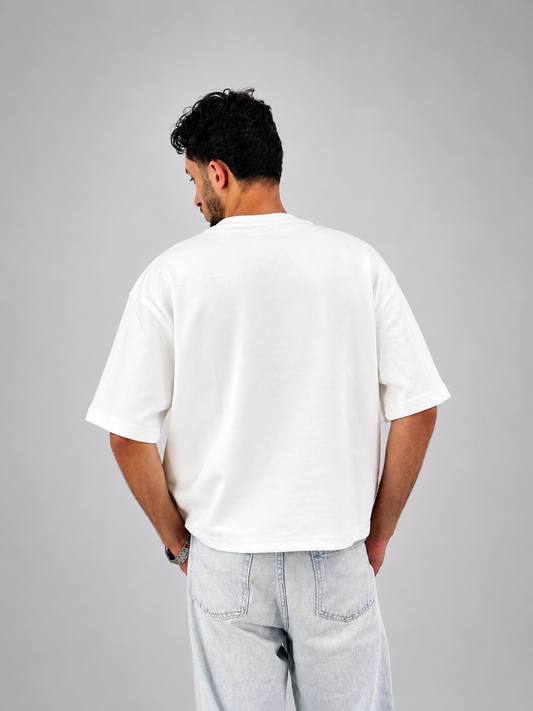 Nexon Essential Boxy Tee - white