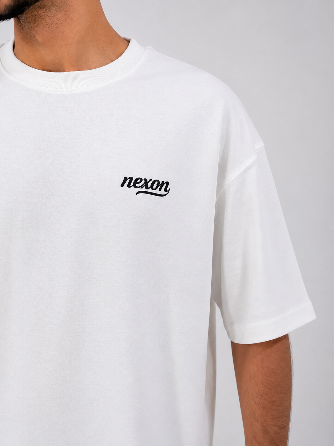 Nexon Essential Boxy Tee - white
