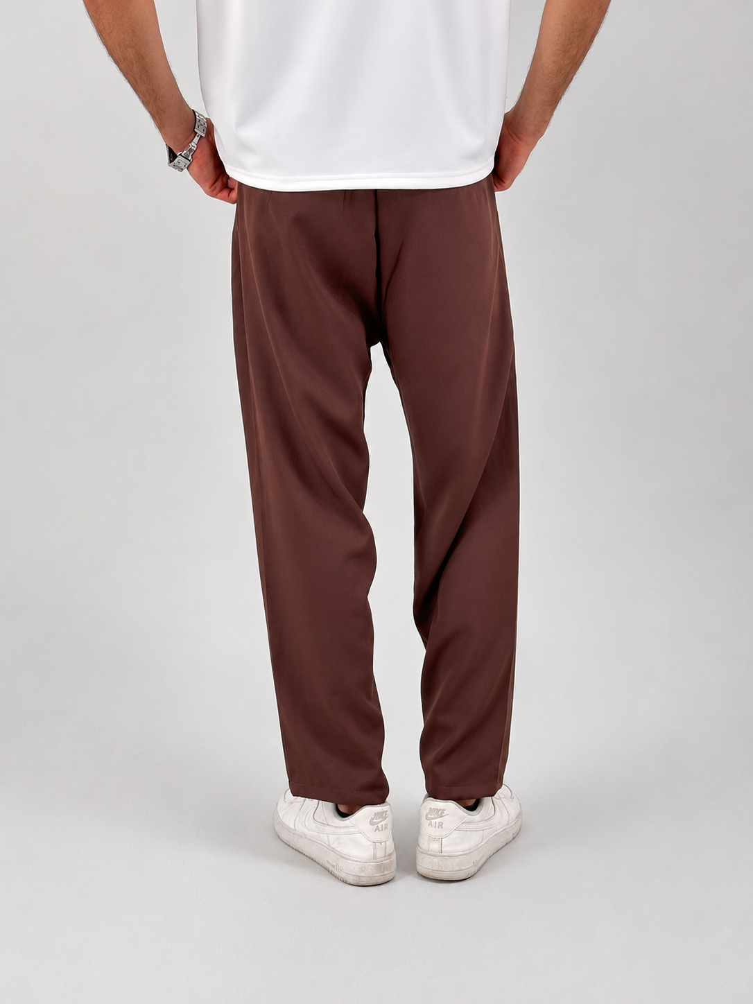 PLEATED WIDE_LEG TROUSERS
