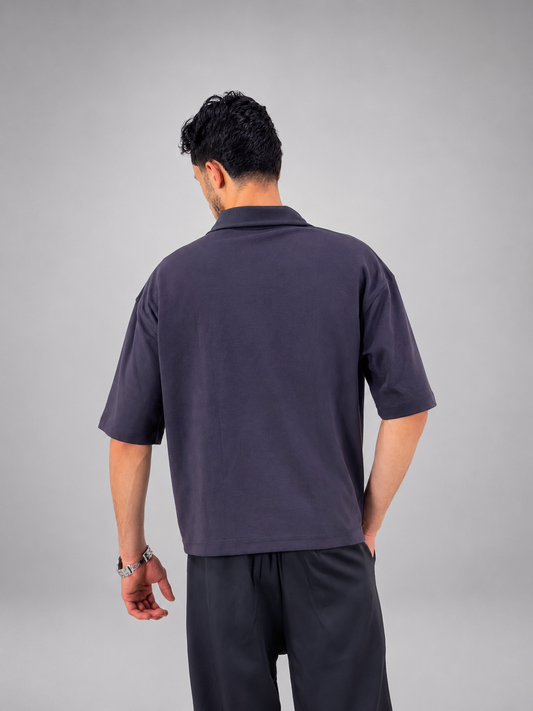 Gray Polo - Box Fit