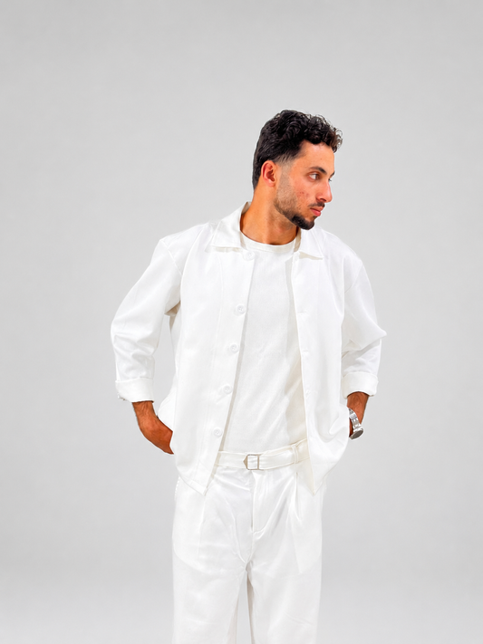 Linen White Set