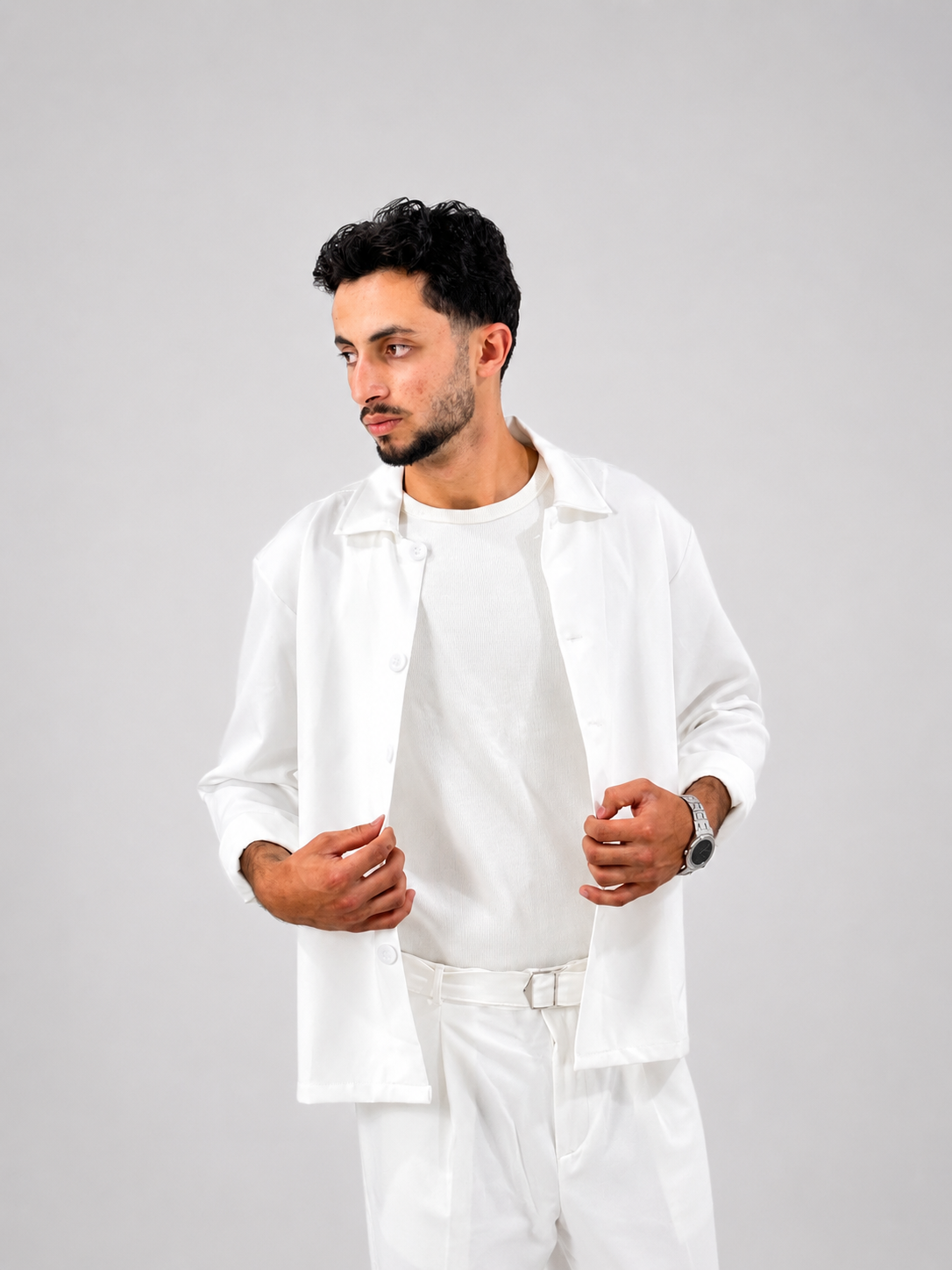 Linen White Set