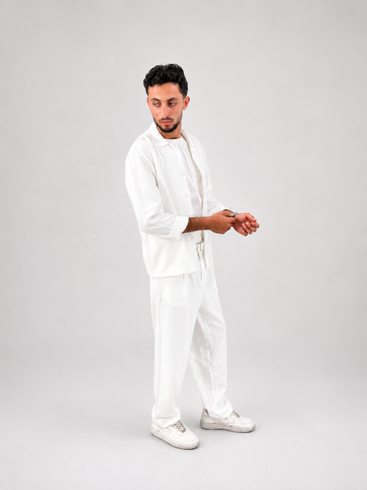 Linen White Set